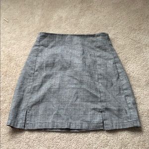XS pacsun/brandy Melville plaid skirt
